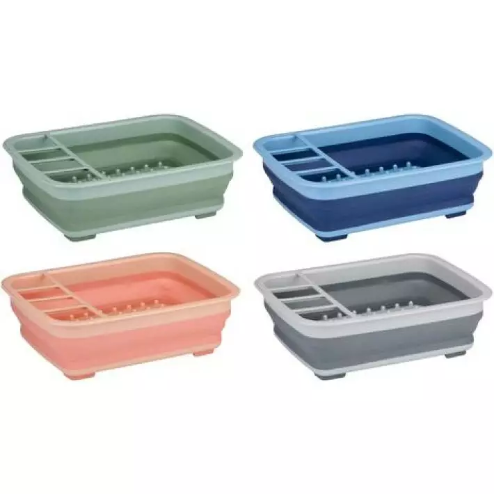 Alpina Astiankuivausteline kokoonmenevä - Astianpesu- ja tiskiallastarvikkeet - 8711252256207 - 1