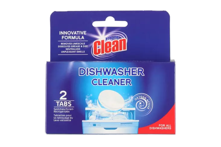 AT HOME APK:N PUHDISTUSTABLETIT 2X40G - Tiskiaineet ja konetiskitabletit - 8720847374127 - 1