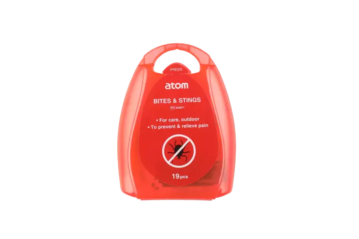 Atom Ensiapupakkaus puremat ja pistokset 19-osainen - Ensiaputuotteet - 6410416528717 - 1