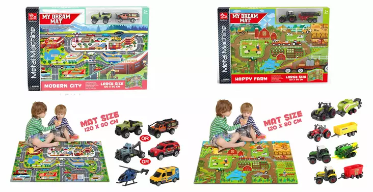 AUTOMATTO 120 X 80 CM - Sisäleikit - 7301000419797 - 1