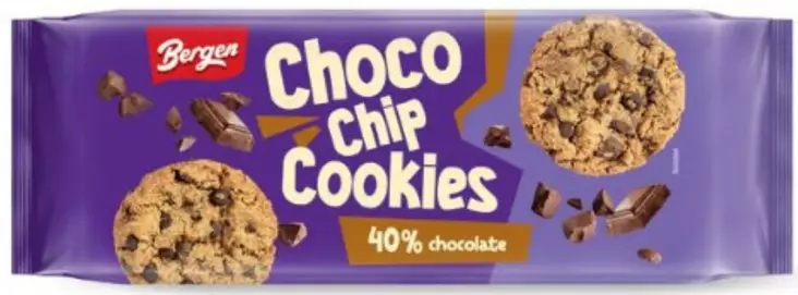 BERGEN F CHOCO CHIP CHOCO - Makeat keksit - 5902379742817 - 1