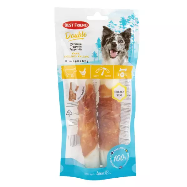 BF DOUBLE PURURULLA KANA 17 cm 2 kpl - Puruluut - 5700551171987 - 1