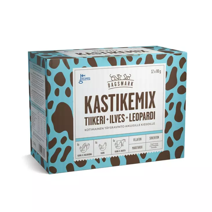 DAGSMARK KASTIKEMIX 12-PACK - Kissan märkäruoka - 6430066383627 - 1
