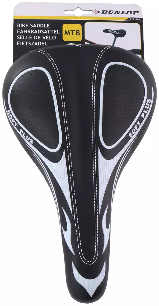 Dunlop Ergonominen satula - Polkupyörän satulat - 8711252076867 - 1