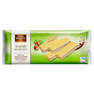 Feiny Biscuit hasselpähkinä Vohveli - Makeat keksit - 9002859063817 - 1