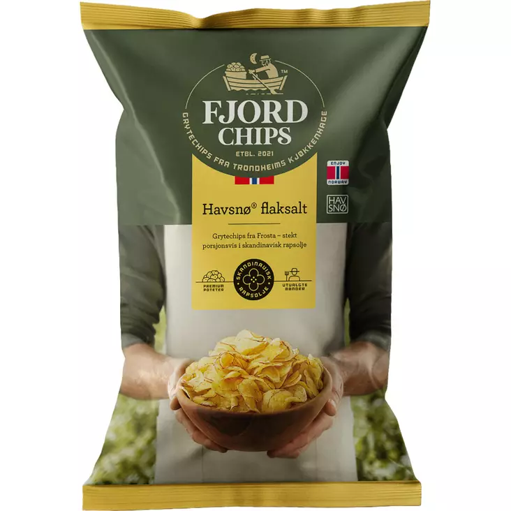 FjordChips perunalastu merisuola - Sipsit - 7073298000147 - 1