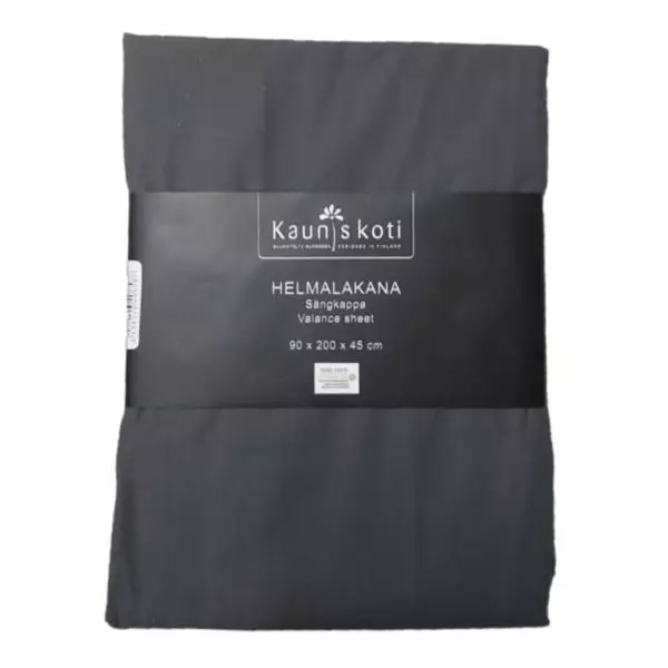 HELMALAKANA 90X200X45 DARK GREY - Lakanat - 6438146406587 - 1