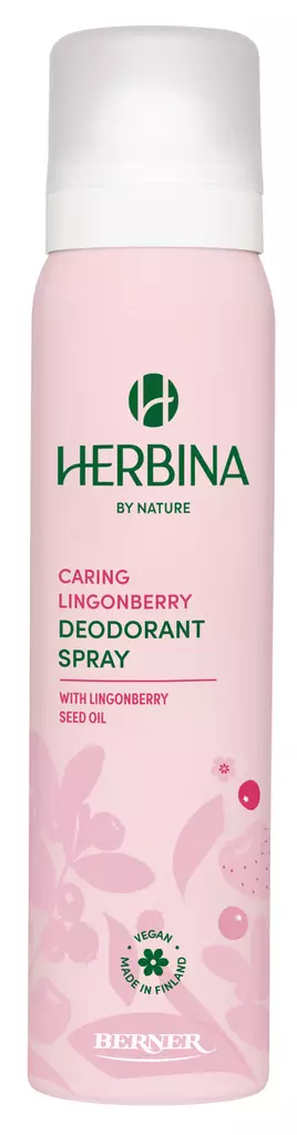 Herbina 100ml suihkedeodorantti Caring L - Naisten deodorantit - 6414505198607 - 1