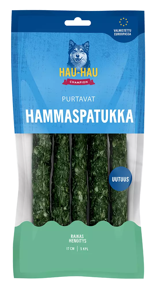 HHC Purtavat Hammaspatukka 17cm 5kpl - Koiran makupalat - 6438554009547 - 1