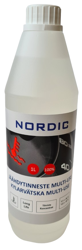Jäähdytysneste MULTI lisäysneste 1L 100% - Jäähdytysnesteet - 4742516001527 - 1