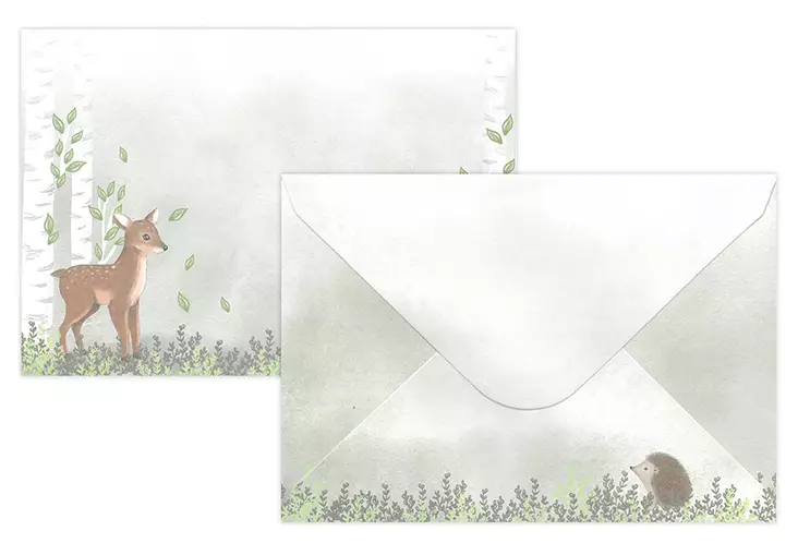 Kirjekuori C6 Luonto 10kpl - Kirjekuoret - 6417715077007 - 1