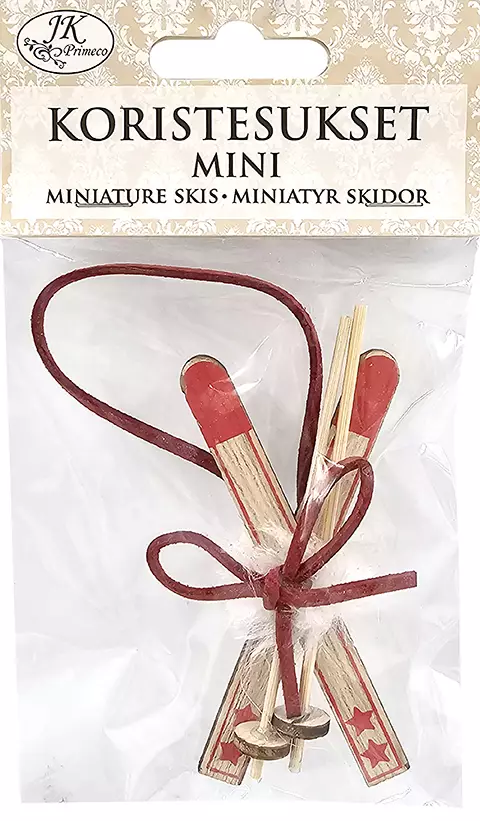 Koristesukset mini punainen - Joulukorttiaskartelu - 6417715083947 - 1