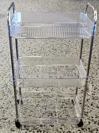 KORIVAUNU TRANSPARENT PYÖRILLÄ - Säilytyshyllyt - 6438159885867 - 1