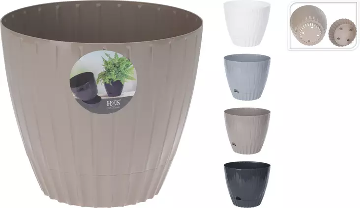 Kukkaruukku 2,4 L - Kukkaruukut ja -amppelit - 8721037046817 - 1