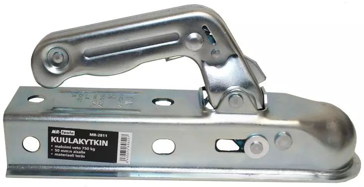 Kuulakytkin 750kg 50mm aisalle - Peräkärrytarvikkeet - 6430074696207 - 1