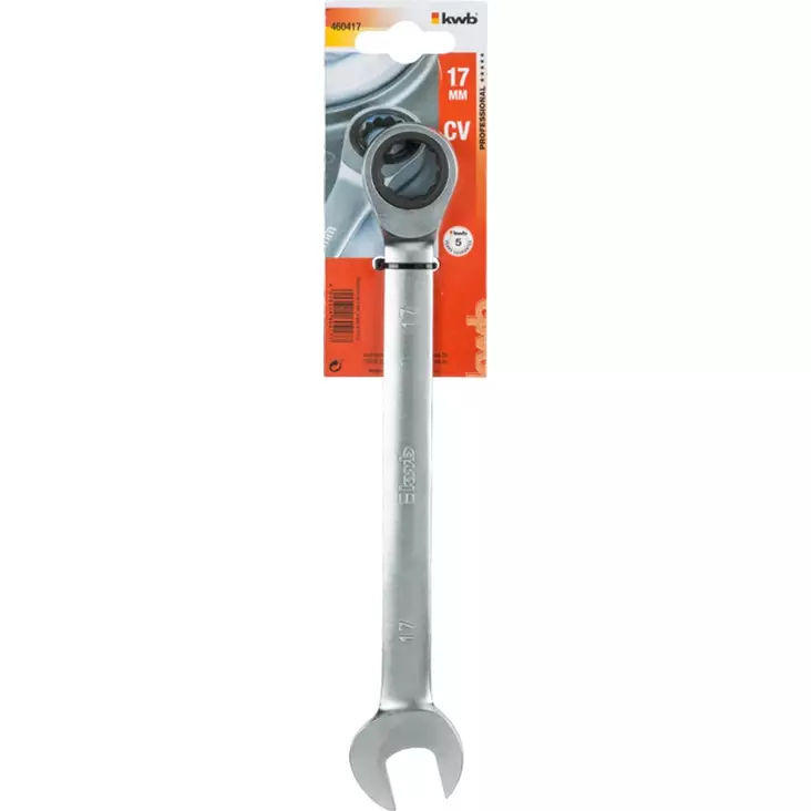 KWB Professional räikkä-kiintolenkkiavain 17 mm - Kiinto- ja jakoavaimet - 4009314604177 - 1