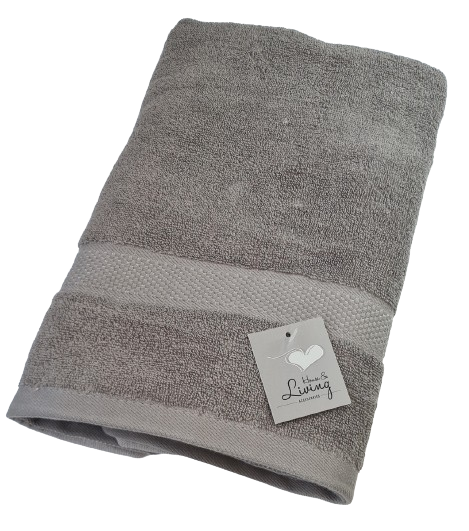 Kylpypyyhe 70x140 harmaa - Käsi- ja kylpypyyhkeet - 6438159389587 - 1