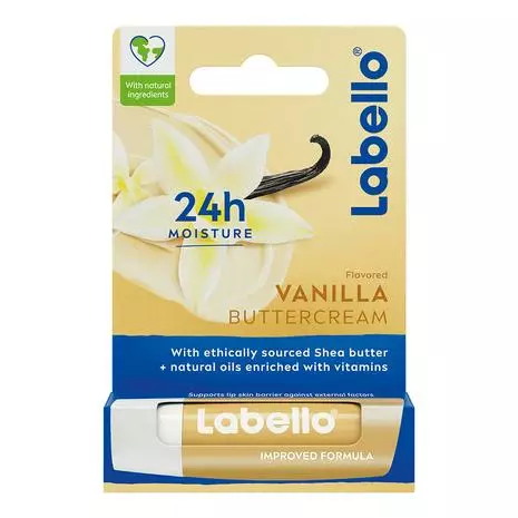 LABELLO HUULIVOIDE VANILLA BUTTERC 4,8g - Kasvojen ihonhoito - 4005900978387 - 1