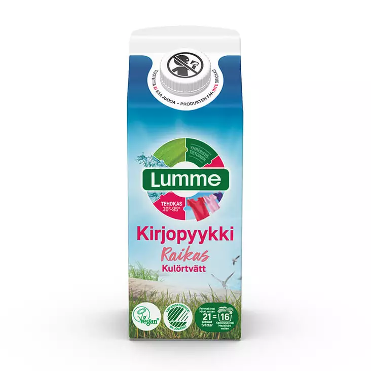 Lumme 1500ml Kirjopyykki Raikas tuoksu p - Pyykinpesuaineet  - 7046110320167 - 1