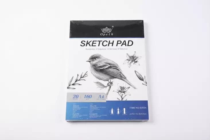 Luonnoslehtiö, A4, 160g, 20 sivua - Taiteilijatarvikkeet - 6438506017477 - 1