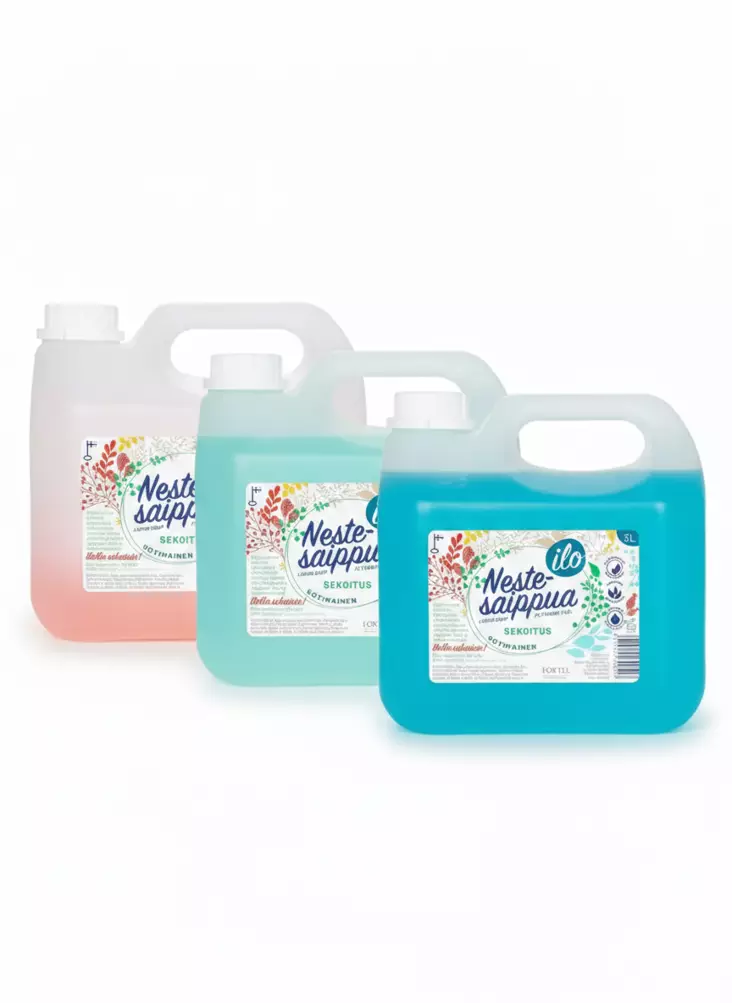 NESTESAIPPUA FOXTEL 3 L SEKOITUS - Käsisaippuat - 6419642300517 - 1