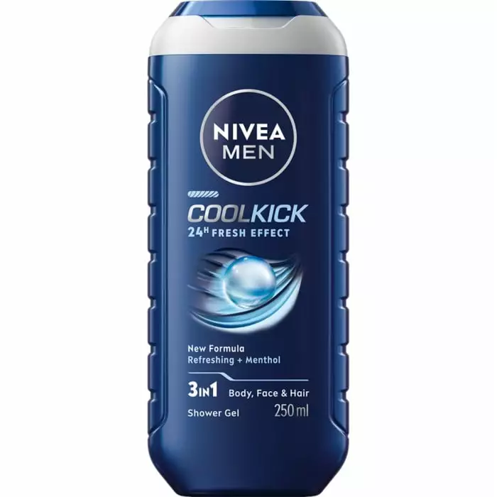 NIVEA SUIHKUSAIPPUA 250 ML COOL KICK - Miesten saippuat ja suihkugeelit - 4005808196647 - 1