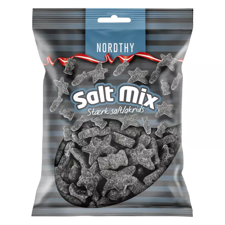 Nordthy Salmiakki mix - Makeispussit, -patukat ja tikkarit - 5711070800937 - 1