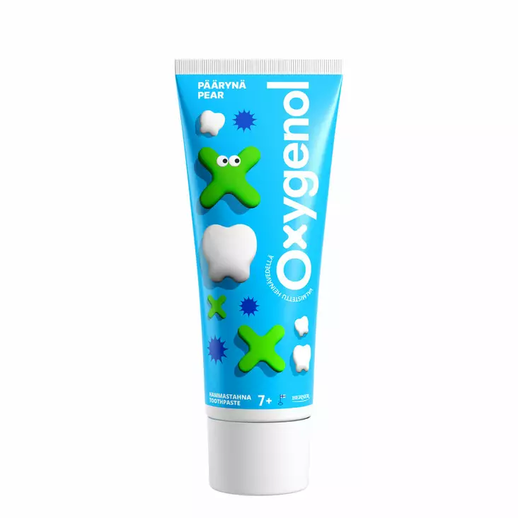 OXYGENOL Päärynä hammastahna 7+ - Suunhoito, hammastahnat ja -harjat - 6414505192117 - 1