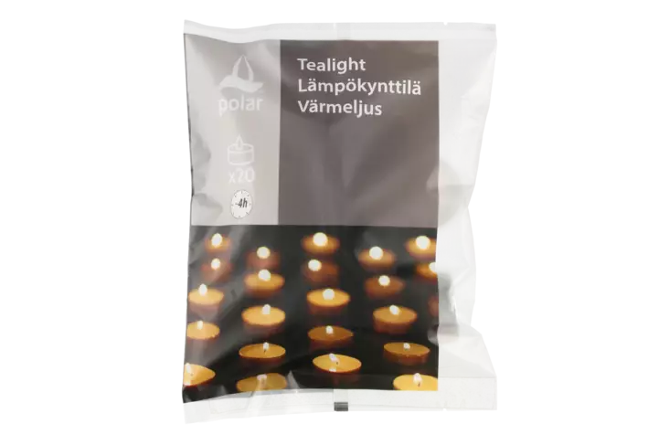 Polar Lämpökynttilä 20 kpl - Lämpökynttilät ja öljykynttilät - 6410416384917 - 1
