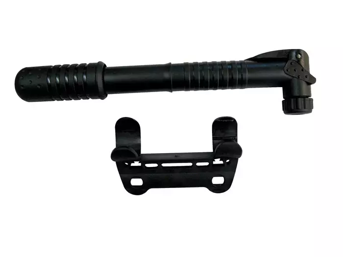 Pyöränpumppu mini + teline 2,2x23cm - Pyöräilyvarusteet ja -lukot - 6438159011587 - 1