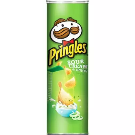 PRINGLES SOURCREAM & ONION 165G - Sipsit - 5053990101597 - 1