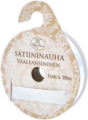 Satiininauha 1cm x 10m vaal.sininen - Tee-se-itse DIY - 6417715036677 - 1
