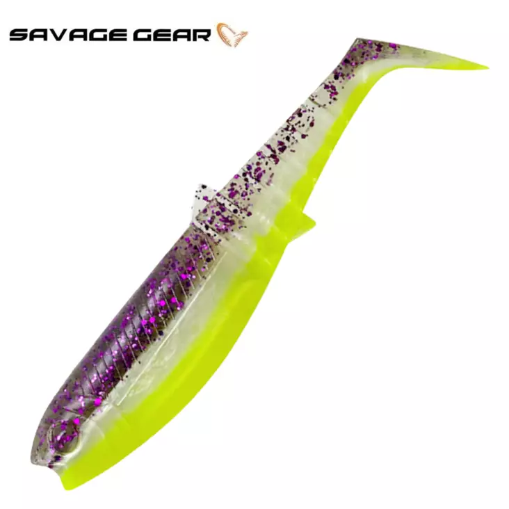 SG Cannibal Shad 8cm Purple Glitter Bomb - Jigit ja jigipäät - 5706301771407 - 1