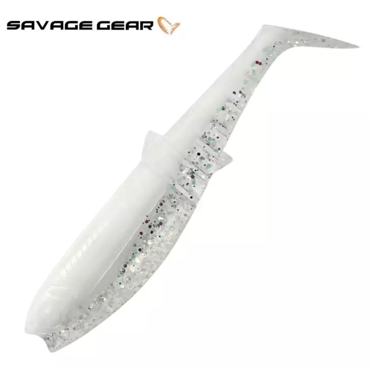 SG Cannibal Shad 8cm White Flash - Jigit ja jigipäät - 5706301771377 - 1