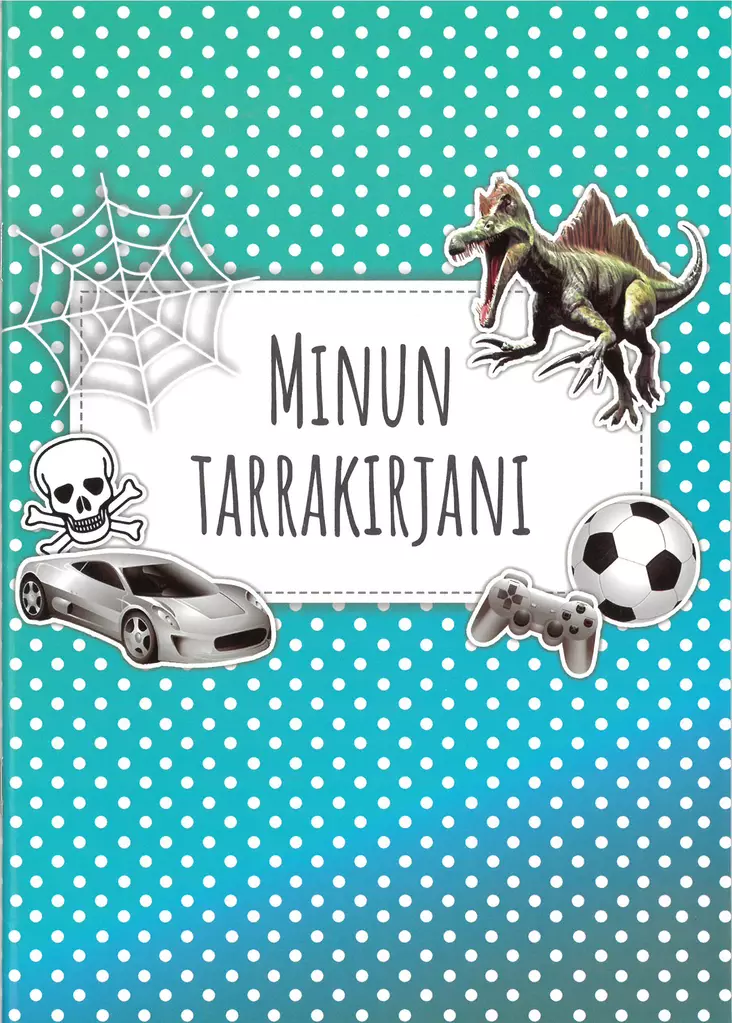 Tarrakirja A5 Sininen - Tee-se-itse DIY - 6417715027637 - 2
