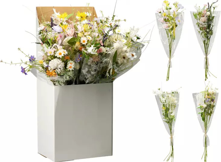 Tekokukka Kesäkukkakimppu - Tekokukat ja -kasvit - 8721037883467 - 1