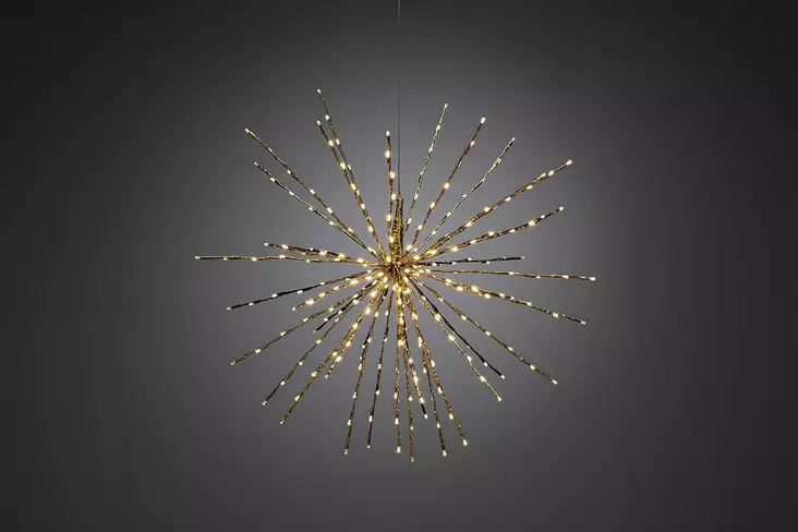 VALOKORISTE 55 cm KULTA - Koristevalot - 7318308978437 - 1