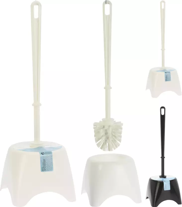 WC-harja ja teline - Siivousharjat ja rikkalapiot - 8721037815758 - 2