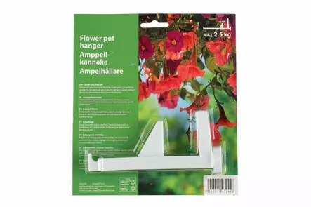 AMPPELIN PIDIKE VERHOLAUTAAN - Amppelikannattimet ja koukut - 6410411932458 - 1