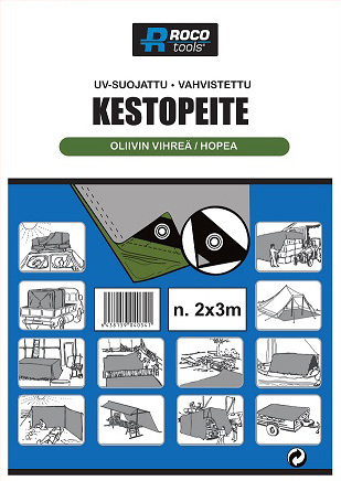 KESTOPEITE 3 X 5M - Kestopeitteet - 6438159040358 - 1