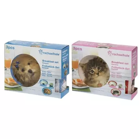 LASTEN AAMIAISSETTI ELÄINHAHMO - Lasten astiat - 8711252947518 - 1