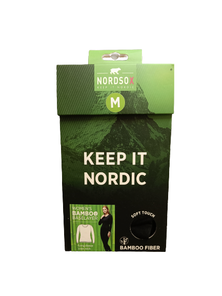 Naisten pitkähihainen bambualuspaita M - Pitkät alushousut ja kerrastot - 6438159992268 - 1