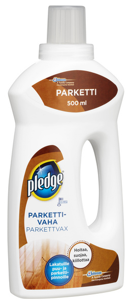 Pledge Parkettivaha 500ml - Lattianpesuaineet ja lattian vahaus - 6414400052868 - 1