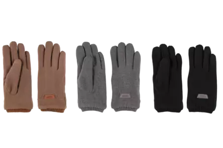 Acces Sormikkaat Ribbivarsi khaki - Naisten käsineet - 6410416405308 - 1