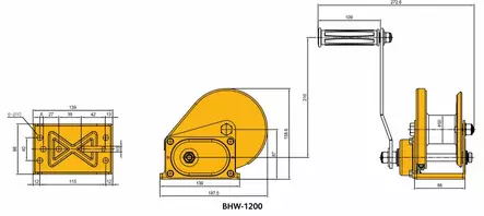 AUTOMAATTIVINSSI 1200 LB - Veneen kuljetus - 6438152018088 - 2