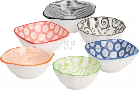 Keraaminen Snack kulho - Tarjoiluastiat - 8719987413728 - 1