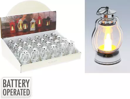 Led-öljylamppu 9 cm - Paristokäyttöiset jouluvalot - 8721037515818 - 2