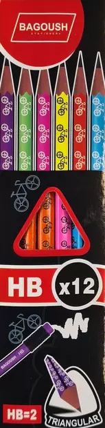 LYIJYKYNÄT 12 kpl KUVIOITU - Kynät ja tussit - 6438159151498 - 2