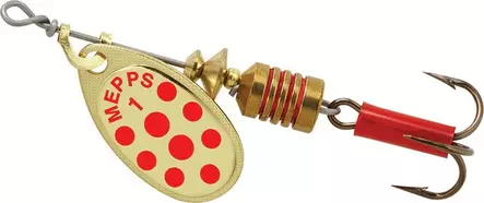 MEPPS Aglia 1 kulta/punapiste lippa - Lipat - 3700731816518 - 1