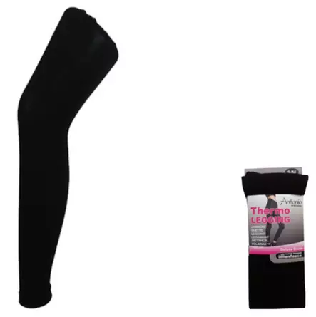 N THERMOLEGGINGS MUSTA L/XL - Sukkahousut - 4047445031868 - 1